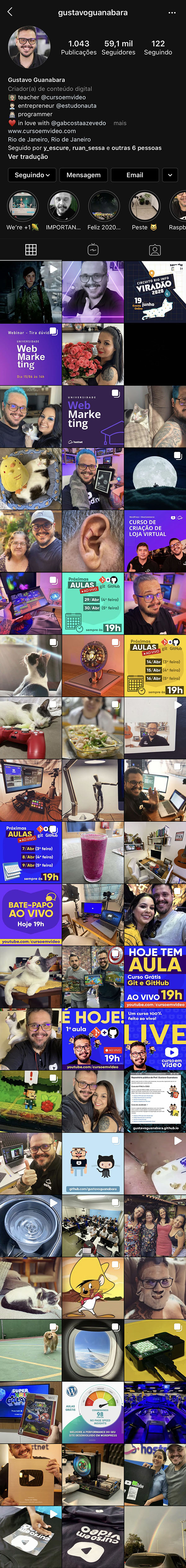 Acesse nosso Instagram